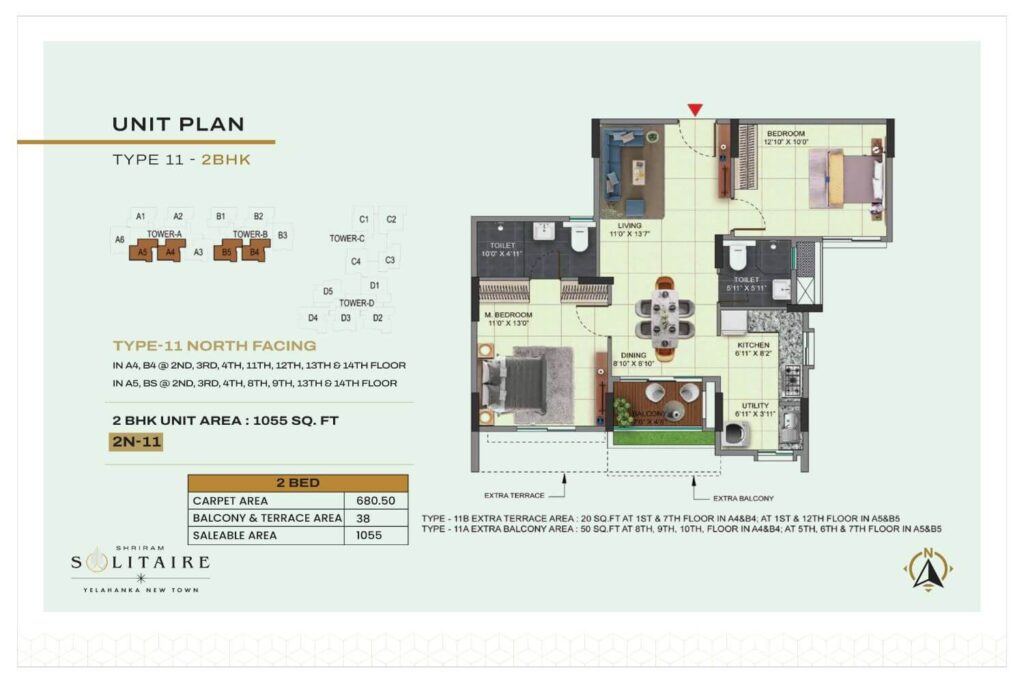 Shriram Solitaire Floor Plan11