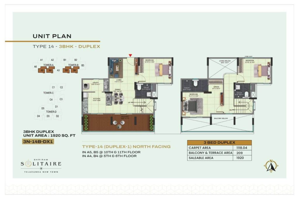 Shriram Solitaire Floor Plan14
