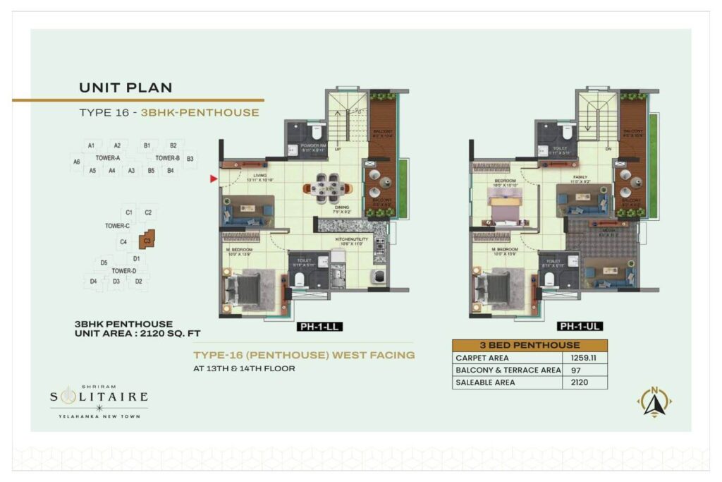 Shriram Solitaire Floor Plan16