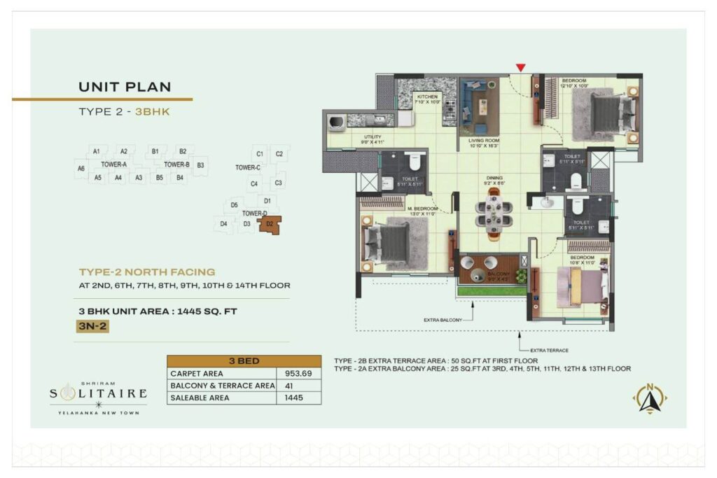 Shriram Solitaire Floor Plan2