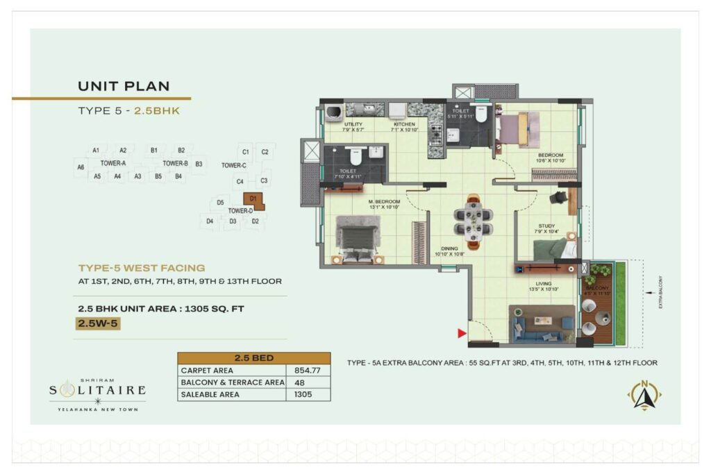 Shriram Solitaire Floor Plan5
